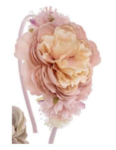 DIADEMA FLORES GRANDES IDOIA