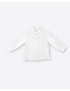CAMISA MAO  LINO JARETASCOLOR BLANCO