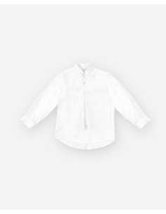 CAMISA CUELLO MAO 3 BOTONES 