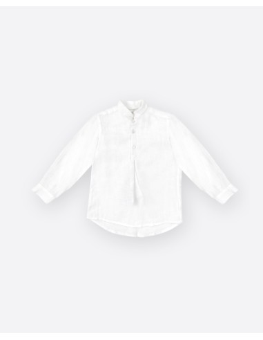 CAMISA CUELLO MAO 3 BOTONES 