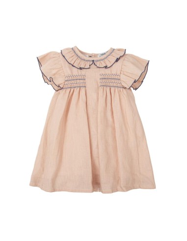 VESTIDO NIDO DE ABEJA CLAROR