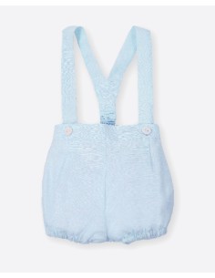 RANITA CON TIRANTES COLOR CELESTE 