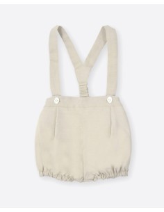 RANITA CON TIRANTES COLOR LINO