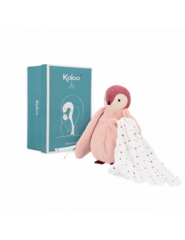 PINGUINO DE PELUCHE BESUCÓN ROSA 