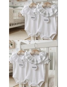 BODY CUELLO PUNTILLA Y VOLANTE 100 ALG