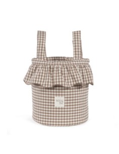 BOLSO BUCKET VICKY MOKA