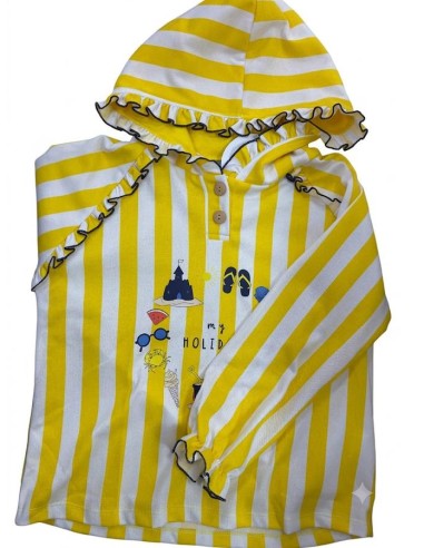 SUDADERA FELPÀ RAYAS 
