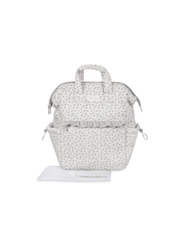 MOCHILA LITTE BLOOM FLOR GRIS