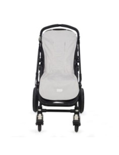 COLCHONETA LITTLE BLOOM VICHY GRIS 