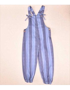 PETO LARGO RAYAS AZULES COCOTTE