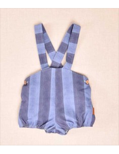 PETO RANA RAYAS AZULES COCOTTE
