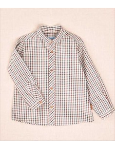CAMISA NIÑO CUADROS COCOTTE