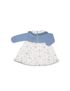 VESTIDO CUERPO DE PUNTO ANIMALITOS 
