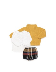 CONJUNTO CUADROS REBECA MOSTAZA
