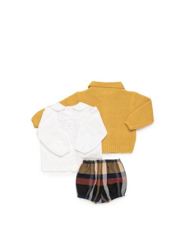 CONJUNTO CUADROS REBECA MOSTAZA