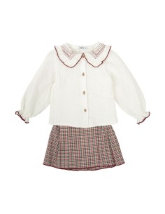 CONJUNTO FALDA Y BLUSITA NIDO COPO