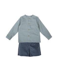 CONJUNTO PANTALÓN CORTO Y CAMISA LLUVIA 