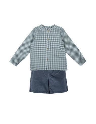 CONJUNTO PANTALÓN CORTO Y CAMISA LLUVIA 