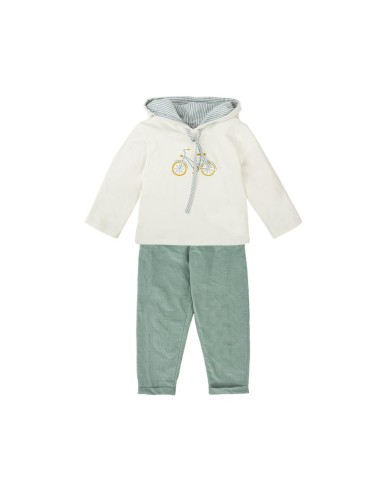 CONJ  NIÑO CON SUDADERA CRISTAL 