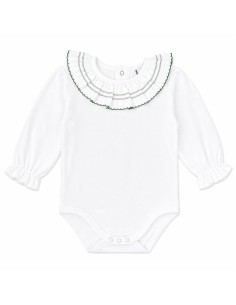 BODY UNISEX CUELLO GRANDE VERDE