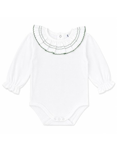 BODY UNISEX CUELLO GRANDE VERDE