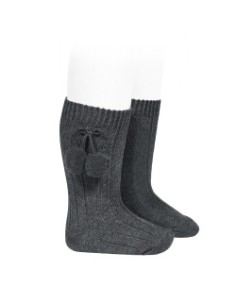 CALCETIN ALTO CANALE BOLAS CONDOR ANTRACITA 290