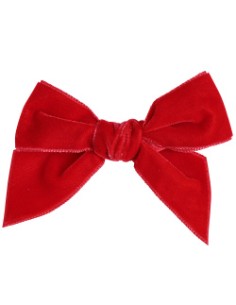 LAZO TERCIOPELO PICO PATO CONDOR ROJO 550